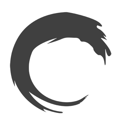 Zen circle representing stillness